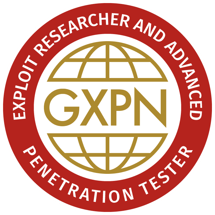 GIAC Exploit Researcher and Advanced Pentester